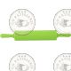  Rouleau à pâtisserie en Silicone antiadhésif