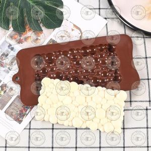 Moule à Chocolat En Silicone 2 Pièces - Formes Noël (sapin, Bonhomme De Neige, Père Noël...) - Pour Chocolat, Gelée, Fondants