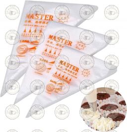 Homewit Lot De 100 Grandes Poches à Douille Jetables 47cm Pour Pâtisserie