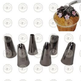 6 Pièces Douilles Professionnelles En Acier Inoxydable