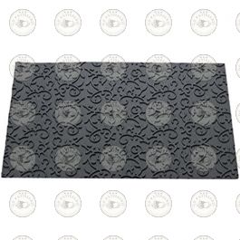 Moule Silicone Gaufrage Nid D’Abeille Pour Gâteau & Fondant – Texture Pointe Gris Mat Élégante