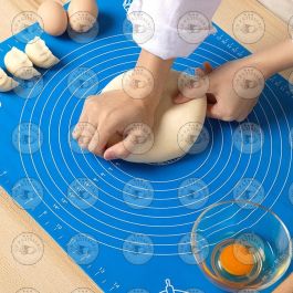 Tapis De Cuisson En Silicone Pour Moule à Charnière 9" - Lot De 2 (rond Et Rectangle) - Antiadhésif, Réutilisable, Facile à Nettoyer
