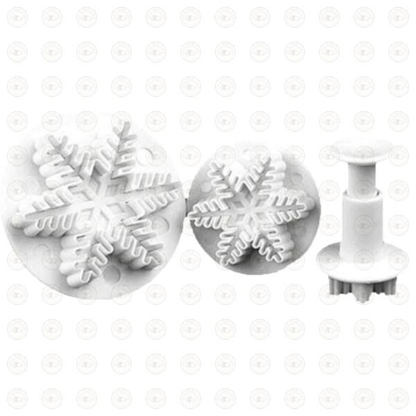 Moule à biscuits en plastique - Emporte-pièces de Noël en forme de flocon  de neige - Moule