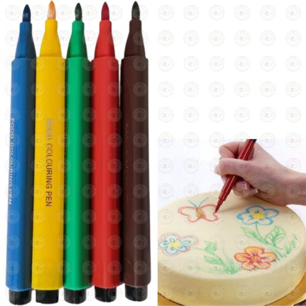 Peinture et stylos : produits sains pour vos pâtisseries créatives - Je  Cuisine