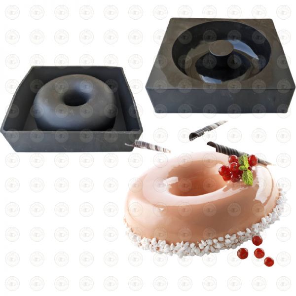 Moule à gâteau en forme de cylindre en silicone  Matériels et Accessoires  Pâtisserie et Décoration Gâteaux Tunisie