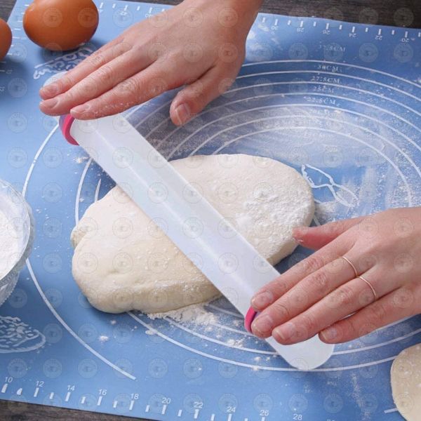 Rouleau à pâtisserie réglable en inox - Accessoires de cuisine