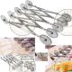 Coupe-pâte extensible, 10 lames, 5 lames lisses et 5 lames ondulées