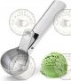 Cuillère à crème glacée en acier inoxydable 