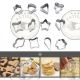 12 Emportes-pièces pour Sablé et biscuits 