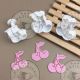 Emporte pièces LOT 3 DÉCOUPOIRS ÉJECTEURS PÂTE À SUCRE