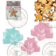 Lot de 3 emporte-pièces pour pâte à biscuits