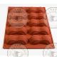 Moule en silicone carré pour mini savarin Tunisie
