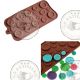Moule à chocolat silicone en forme de boutons