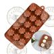 Moule à chocolat en forme de fleur en silicone
