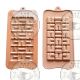 Moule Silicone barres de chocolat