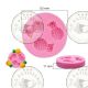 Moule de modelage pâte à sucre en silicone
