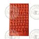 Moule en silicone Alphabet anglais et symboles