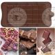 Moule silicone forme tablette de chocolat