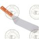 Spatule en acier inoxydable