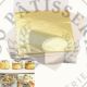 lot de 10 feuilles d'or pur alimentaire 15x15 cm Tunisie