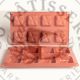 Moule en silicone carré pour mini savarin Tunisie