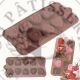 Moule chocolat en silicone Coeur