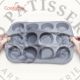Moule à Muffin En Silicone