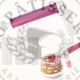 Pistolet Aérographe manuel pour gâteaux