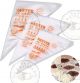 Lot de 100 poches à douille jetables