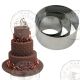 Lot de 3 Cercles à Gateaux Acier Inoxydable