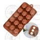 Moule à chocolat en forme de fleur en silicone