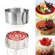 Cercle à Patisserie Reglable En Acier Inoxydable
