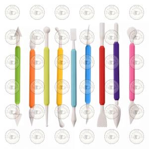 Outils de modelage fondants avec 9 pièces