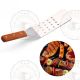 Spatule en acier inoxydable pour barbecue