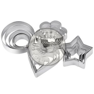 20Pcs Emporte-pièces, Ensemble de Coupe-Biscuits