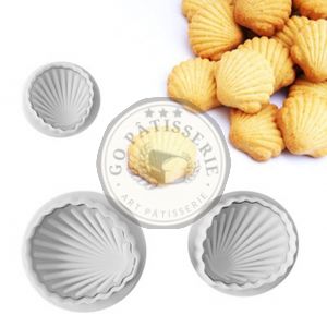 Emporte pièces LOT 3 DÉCOUPOIRS ÉJECTEURS PÂTE À SUCRE