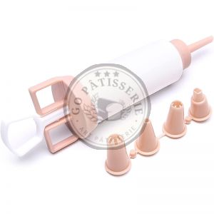 Ensemble de pistolet de décoration de gâteaux et crème