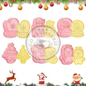 Lot de 4 Emporte-pièce pour Biscuits