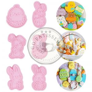 Lot de 4 Emporte-pièce pour Biscuits