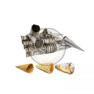 LOT DE 50 MOULE POUR CORNETS EN ACIER INOXYDABLE