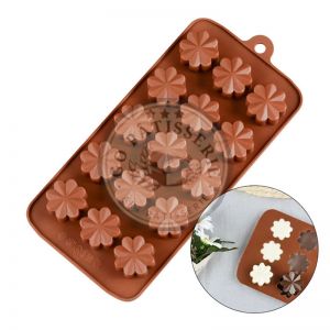 Moule à chocolat en forme de fleur en silicone
