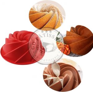 Moule en Silicone Forme de Spirale