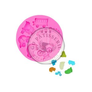 Moule  pâte à sucre en silicone