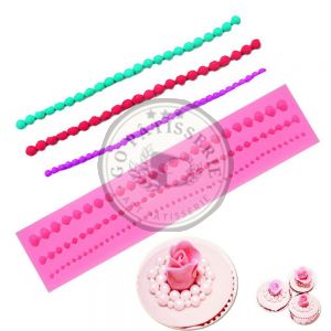 Moule pâte à sucre en silicone