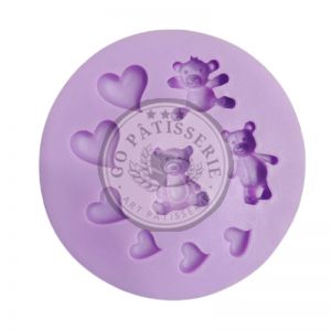 Moule de modelage pâte à sucre en silicone