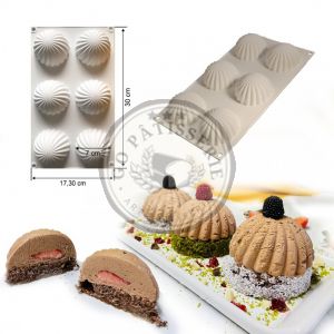 Moule Entremet Silicone MINI BOMBÉE