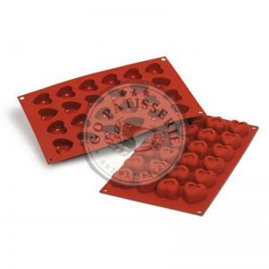 Moule Silicone Savarins Coeurs