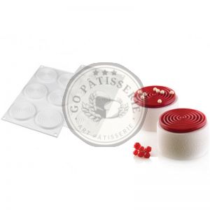 Moule Silicone 6 Tourbillons