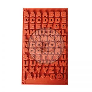Moule en silicone Alphabet anglais et symboles