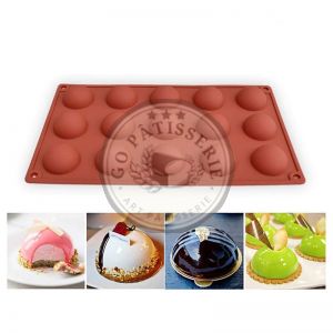 Moule En Silicone Demi-Sphère